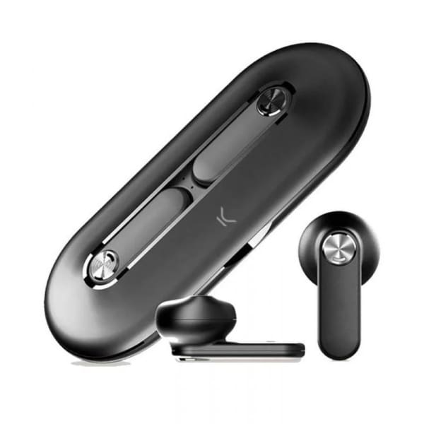 Écouteurs Ksix Sans Fil LEAF – Noir -(BXTW05N) Écouteurs Ksix Sans Fil LEAF – Noir -(BXTW05N)